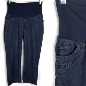 Motherhood Maternity Capri Jeans